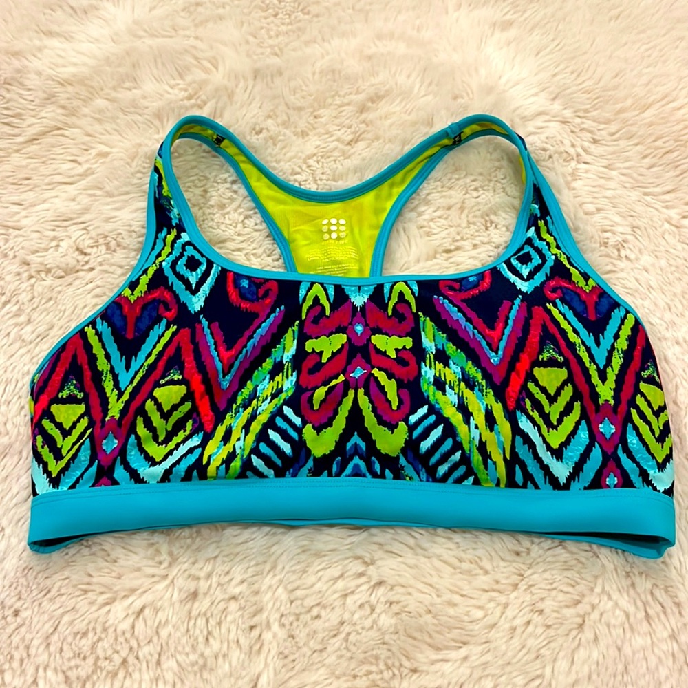 Title Nine, Like new, worn once, bright bikini top